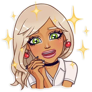 Gyaru telegram stickers