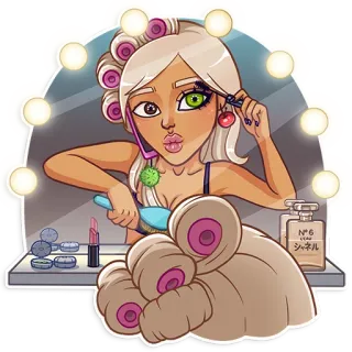 Gyaru telegram stickers