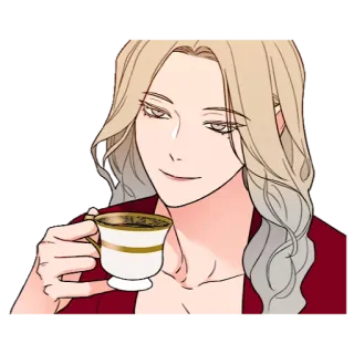 ☕️ e8b72795 karakter, kopi, teh, minuman, seni, ilustrasi whatsapp sticker