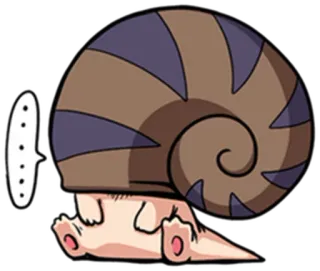💬 a1df533b ... 蜗牛, 可爱, 卡通, 动物 telegram sticker