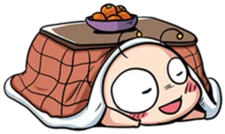 😴 df9934c3 卡哇伊, 可爱, 放松, 动漫, 卡通, Q版 telegram sticker