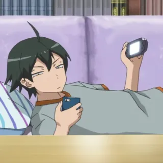 Hachiman hikigaya @animeFanZz telegram stickers