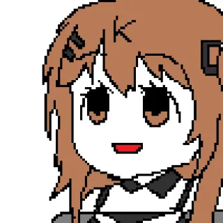 😶 4e0b6992 アニメ, ピクセルアート, 漫画, かわいい, マンガ telegram sticker