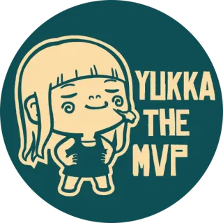 🍯 206b2f44 Yukka YUKKA
THE
MVP Dessin animé, Mignon, Fille, MVP, Autocollant, Animation telegram sticker
