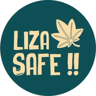 🍁 86c2edee Liza LIZA SAFE !! sûr, feuille, nom, autocollant, liza, personnalisation telegram sticker
