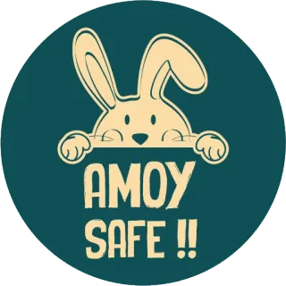 🐹 e4357525 AMOY
SAFE !! lapin, lapinou, sécurisé, autocollant, animal, dessin animé telegram sticker
