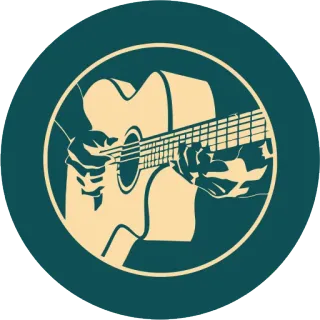 🎸 e846f319 guitare, musique, acoustique, instrument, musicien, instrument à cordes telegram sticker