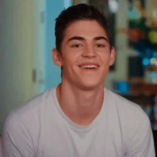 🖤 ed0bce71 Mann, lächelnd, Porträt, Schauspieler, Person, männlich whatsapp sticker