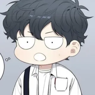 🦢 00d17f41 Мультфильм, Милый, Аниме, Персонаж, Манга, Иллюстрация telegram sticker