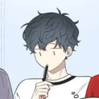 🤔 9e32727d Anime, Manga, Disegno, Cartone animato, Ragazzo, Teenager whatsapp sticker