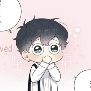 😍 f7dae2e3 Cartone animato, Anime, Manga, Ragazzo, Carino, Chibi whatsapp sticker