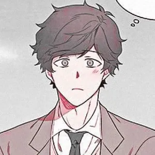🐇 f93d7443 anime, manga, man, portrait, cartoon, business telegram sticker