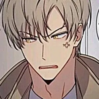 🧸 1bff3311 男人, 生气, 动漫, 沮丧, 卡通 telegram sticker