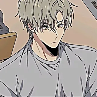 🧸 feba4fa2 动漫, 男人, 帅哥, 插画, 艺术, 卡通 telegram sticker