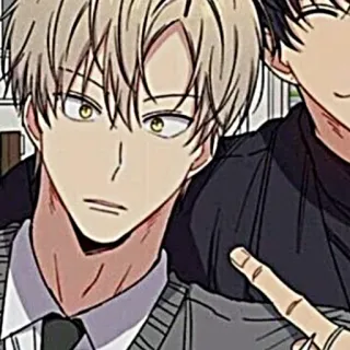 🧸 ff040b03 动漫, 漫画, 卡通, 肖像, 人物, 插画 telegram sticker