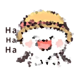 😂 8d36923d Ha
Ha
Ha ridere, emoji, divertente, felice, carino, animato telegram sticker