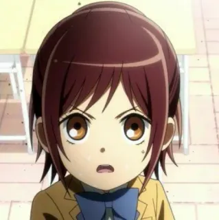 ⚔ e81986e6 Sasha Braus Attack on Titan Anime, Kreskówka, Atak Tytanów, Sasha Braus, Fanart, Postać telegram sticker