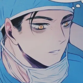 🐾 4f42782f врач, хирург, больница, здоровье, медицинский, медицинская одежда, маска telegram sticker