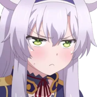 😤 22739372 Animé, Personnage, En colère, Mignon telegram sticker