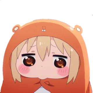 🥺 cfd501a8 Umaru Doma Himouto! Umaru-chan Anime, Mignon, Umaru, Himouto Umaru-chan, Kawaii telegram sticker