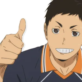 👍 10fb289d 动漫, 点赞, 微笑, 积极, 快乐 telegram sticker