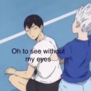 😑 5b6bf701 Oh to see without my eyes telegram sticker