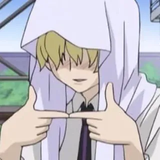 👉 7b9ff4d5 anime, cartoon, character, smile, hoodie, shy telegram sticker