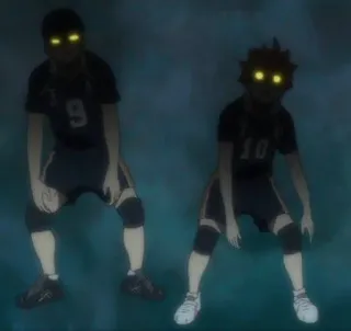 🌟 295c9c92 Anime, Haikyuu, Kageyama, Hinata, Voleibol telegram sticker