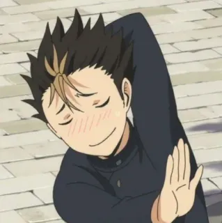 ๐ญ 34347138 Yu Nishinoya Haikyuu!! anime, haikyuu, nishinoya, yu nishinoya, character, manga telegram sticker