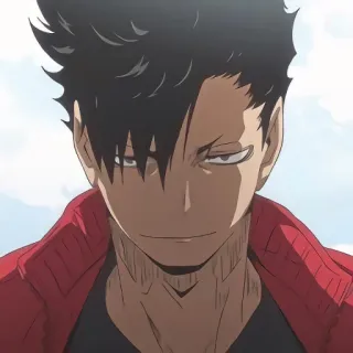 ๐ญ 39ca609d Kuroo Tetsurou Haikyuu!! anime, haikyuu, kuroo tetsurou, character, cartoon telegram sticker