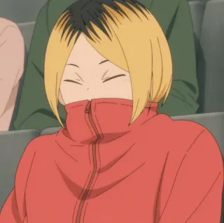 ๐ญ 41e4eb76 Kozume Kenma Haikyuu!! anime, character, haikyuu, kozume kenma telegram sticker