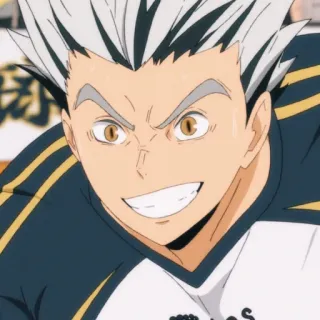 ๐ญ 85070ec0 Bokuto Koutarou Haikyuu!! anime, manga, haikyuu, bokuto, volleyball telegram sticker