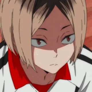 ๐ d3e891b5 Kenma Kozume Haikyuu!! anime, haikyuu, kenma, kozume, manga, character telegram sticker
