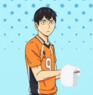 Haikyuu Meme (2) by @anime_stickersidn whatsapp stickers