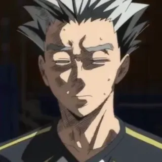 Haikyuu Meme (2) by @anime_stickersidn whatsapp stickers