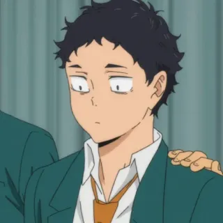 🤡 f6007d5c 动漫, 角色, 插画, 排球少年 telegram sticker