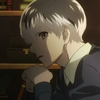 ☁️ 4539d40d Ken Kaneki Tokyo Ghoul Anime, Manga, Tokyo Ghoul, Ken Kaneki, Ghoul, Horor telegram sticker