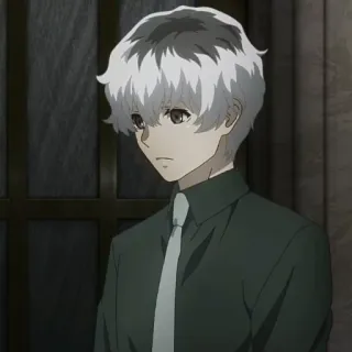 ☁️ 5298b233 Ken Kaneki Tokyo Ghoul Anime, Ghoul, Kaneki, Ken Kaneki, Tokyo Ghoul telegram sticker