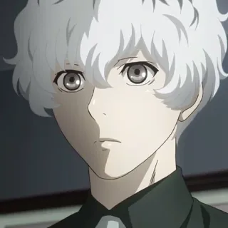 💿 8d9f5013 Anime, Rambut putih, Karakter, Anak laki-laki telegram sticker