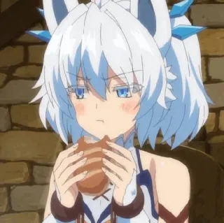 😒 73502e6f Anime, Fofo, Comendo, Furry, Sanduíche telegram sticker