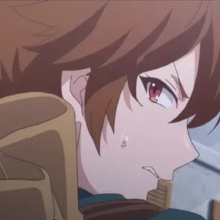 😥 d3daaacc Anime, Suor, Exausto, Desenho animado, Personagem, Mangá telegram sticker