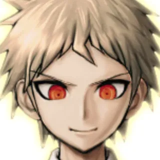 ☺️ 38d5ef13 Hajime Hinata Danganronpa Anime, Mangá, Danganronpa, Hajime Hinata, Personagem, Jogo telegram sticker