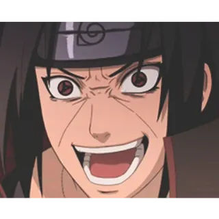 😈 c9be2a98 Itachi Uchiha Naruto 鼬, 鸣人, 动漫, 漫画, 宇智波, 写轮眼 telegram sticker