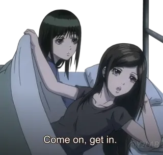 🛌 7eede330 Come on, get in. telegram sticker