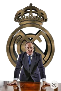 👴 3fdcb043 real madrid, florentino perez, soccer, president, club, sports whatsapp sticker
