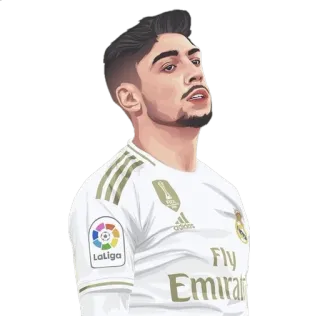 🇺🇾 5910a3ee soccer, football, athlete, player, real madrid, laliga whatsapp sticker