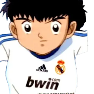 ⚽️ 73b6a9a3 Oliver Atom Captain Tsubasa anime, soccer, sports, football, cartoon whatsapp sticker