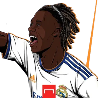 🇫🇷 8a238a2b football, soccer, athlete, real madrid, sport whatsapp sticker