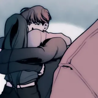 📖 9db3d250 peluk, cinta, pasangan, romantis, kasih sayang, kemesraan telegram sticker