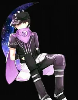 🫤 1981db96 애니메이션, 소년, 달, 만화, 그림 telegram sticker